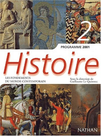 Histoire 2de : livre de l'élève