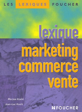 Lexique marketing commerce vente