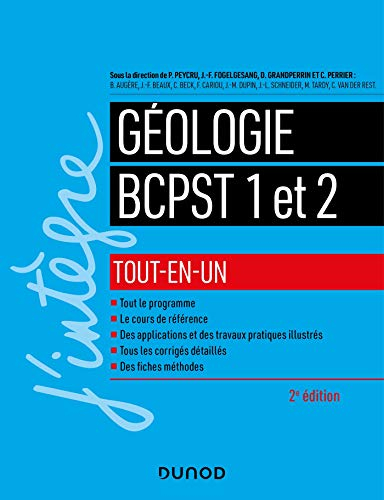 Géologie tout-en-un : BCPST 1 et 2