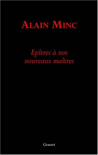 Epîtres à nos nouveaux maîtres