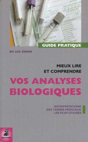Mieux lire et comprendre vos analyses biologiques : termes médicaux les plus utilisés et leurs inter
