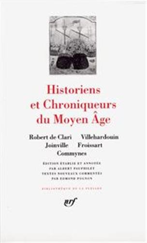 historiens et chroniqueurs du moyen-age