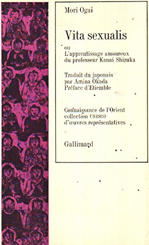 vita sexualis ou l'apprentissage amoureuse du professeur kanai shizuka