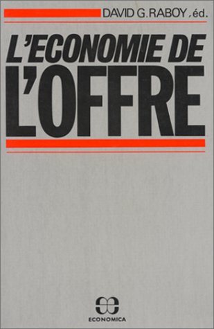 L'Economie de l'offre