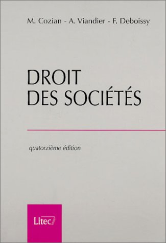 droit des sociétés, 14e édition (ancienne édition)