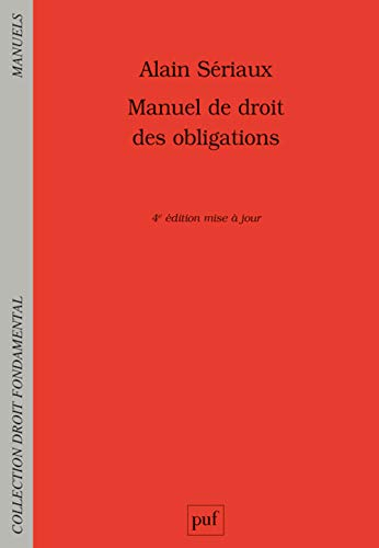 Manuel de droit des obligations