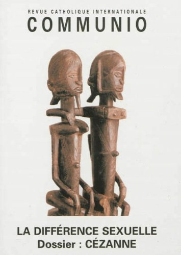 Communio, n° 187-188. La différence sexuelle