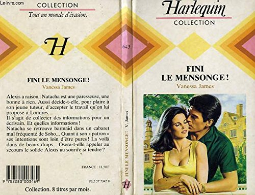fini le mensonge (harlequin)