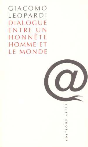 dialogue entre un honnête homme et le monde