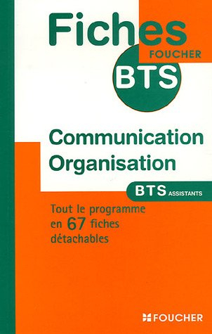 Communication organisation : BTS assistants
