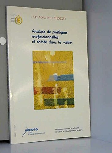 pratiques professionnelles et entrée dans le metier ref 7800b436