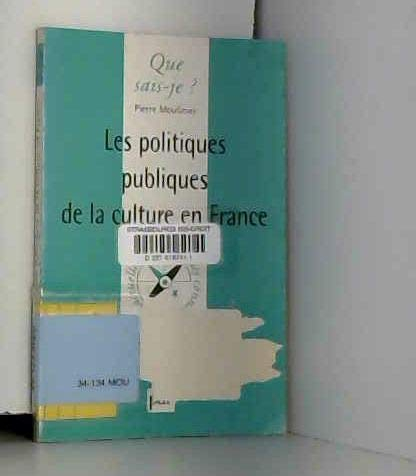 les politiques publiques de la culture en france