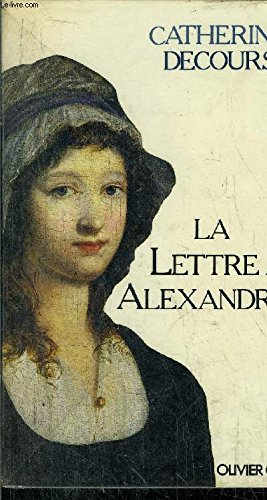 La lettre à Alexandrine
