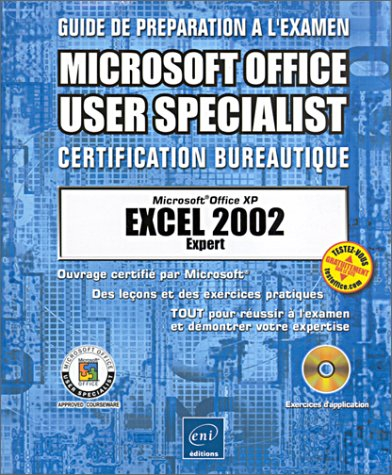 Excel 2002 expert
