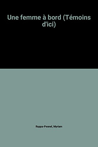 Une femme à bord