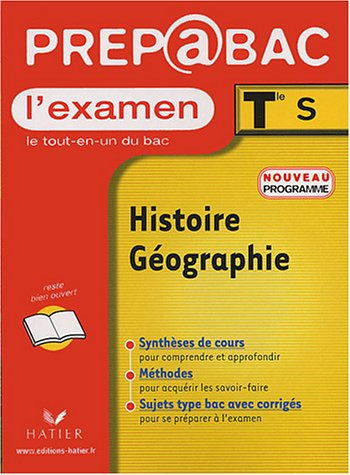 Histoire géographie Terminale S : l'examen