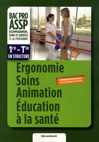 Ergonomie, soins, animation, éducation à la santé : techniques professionnelles et technologie assoc