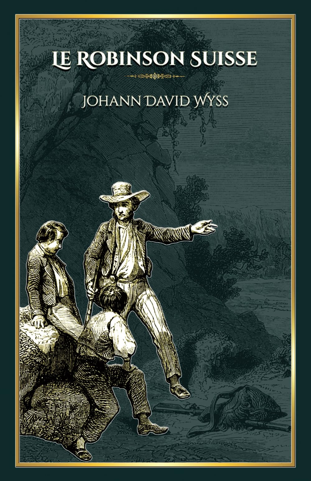 Le robinson suisse: - Edition illustrée par 24 gravures