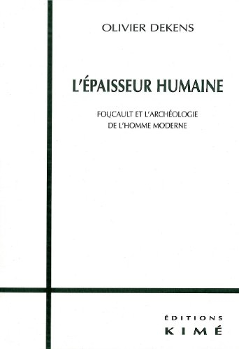 l'épaisseur humaine