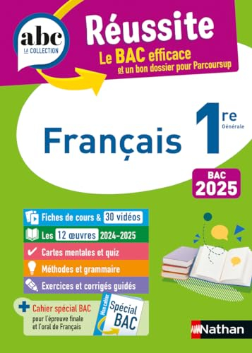 Français 1re générale : bac 2025