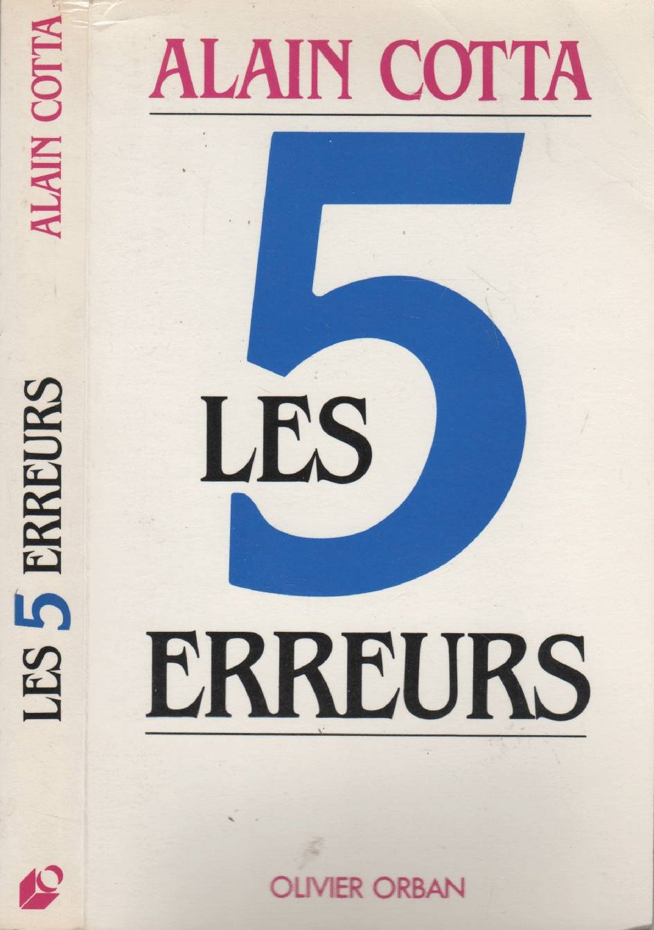 Les Cinq erreurs