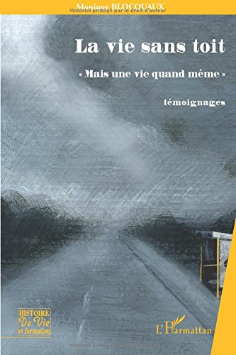 La vie sans toit : mais une vie quand même : témoignages