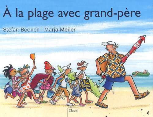 A la plage avec grand-père