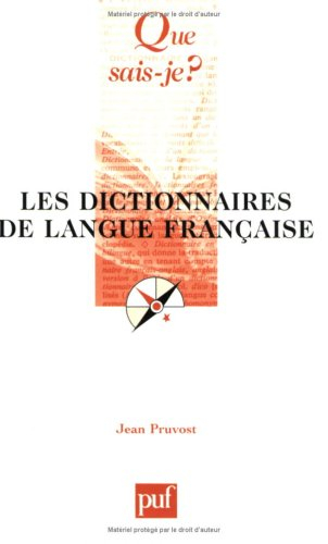 Les dictionnaires de langue française
