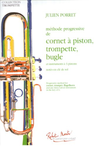 Méthode progressive de cornet à piston, trompette, bugle