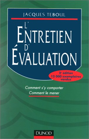 l'entretien d'évaluation