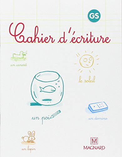 Cahier d'écriture, GS