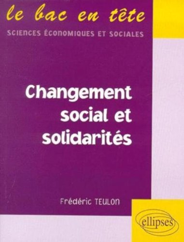 Changement social et solidarités