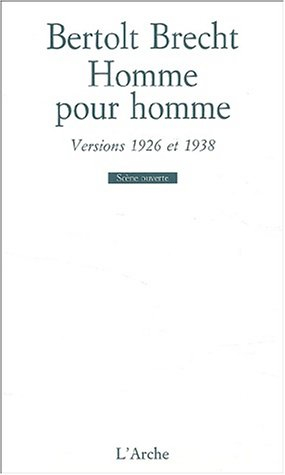 Un homme est un homme : versions 1926 et 1938