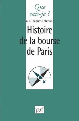Histoire de la Bourse de Paris