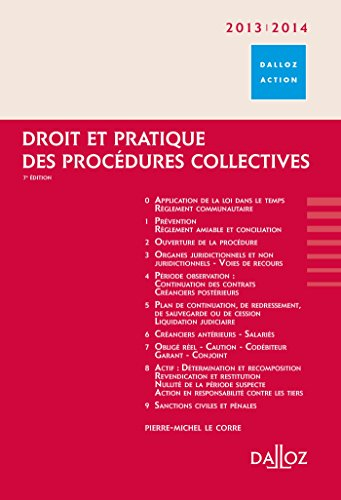 Droit et pratique des procédures collectives 2013-2014