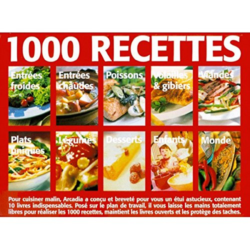 Coffret 1000 recettes