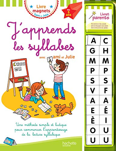 J'apprends les syllabes avec Sami et Julie, dès 5 ans : une méthode simple et ludique pour commencer