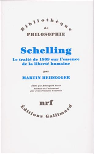 Schelling : le traité de 1809 sur l'essence de la liberté humaine