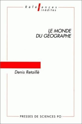 Le monde du géographe