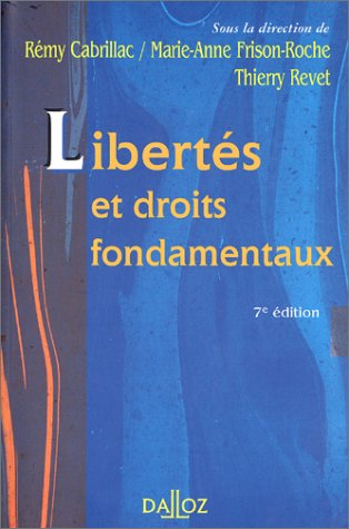 libertés et droits fondamentaux. 7ème édition