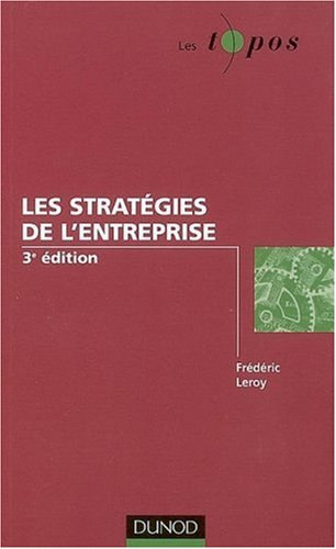 Les stratégies de l'entreprise