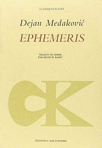 Ephemeris : chronique d'une famille