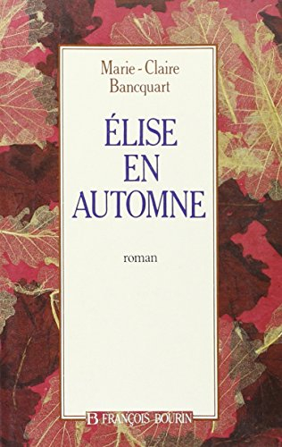 Elise en automne