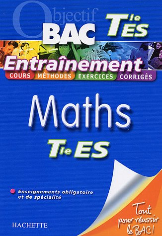 Maths terminale ES : enseignements obligatoire et de spécialité