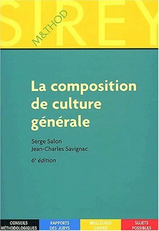 La composition de culture générale