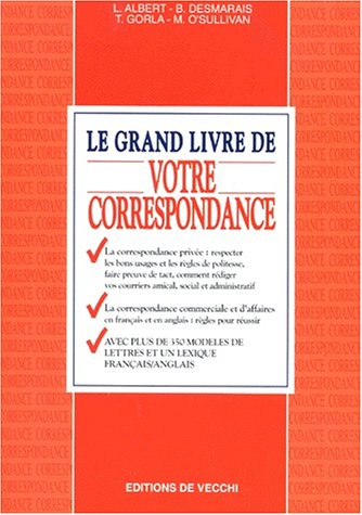 le grand livre de votre correspondance