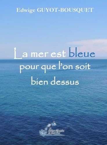 La mer est bleue pour que l'on soit bien dessus