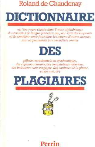 Dictionnaire des plagiaires