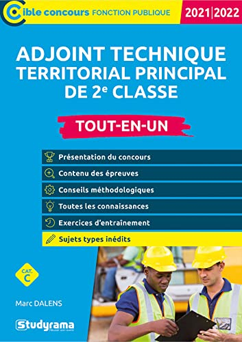 Adjoint technique territorial principal de 2e classe : catégorie C : tout-en-un, 2021-2022