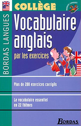 Vocabulaire anglais par les exercices